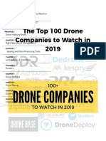 Top 100 Drone Companies to Watch in 2019 _ UAV Coach