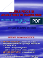 Bazele Fizice Si Aparatura in Radiologie 2017