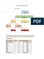 Bill of Materials Word 