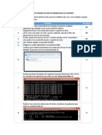 Checklist Pruebas de Red en Primer Nivel de Soporte PDF