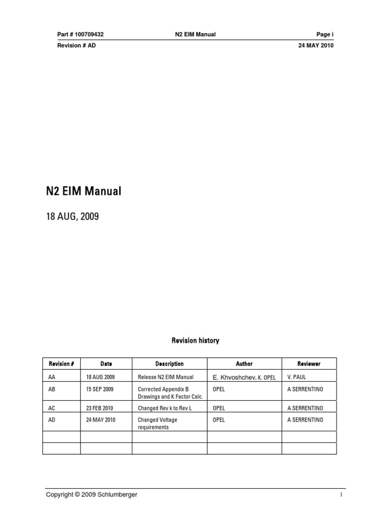 N2 EIM Manual 9908929940 01 4267092 01 PDF Analog To Digital