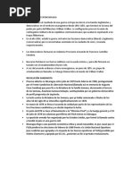 Causas Del Conflico en Nicaragua