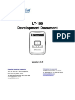 LT-100 Development Document Version - V0.5 - 20160803