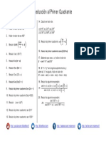 Reducción Al Primer Cuadrante Ejercicios Propuestos PDF 1 PDF