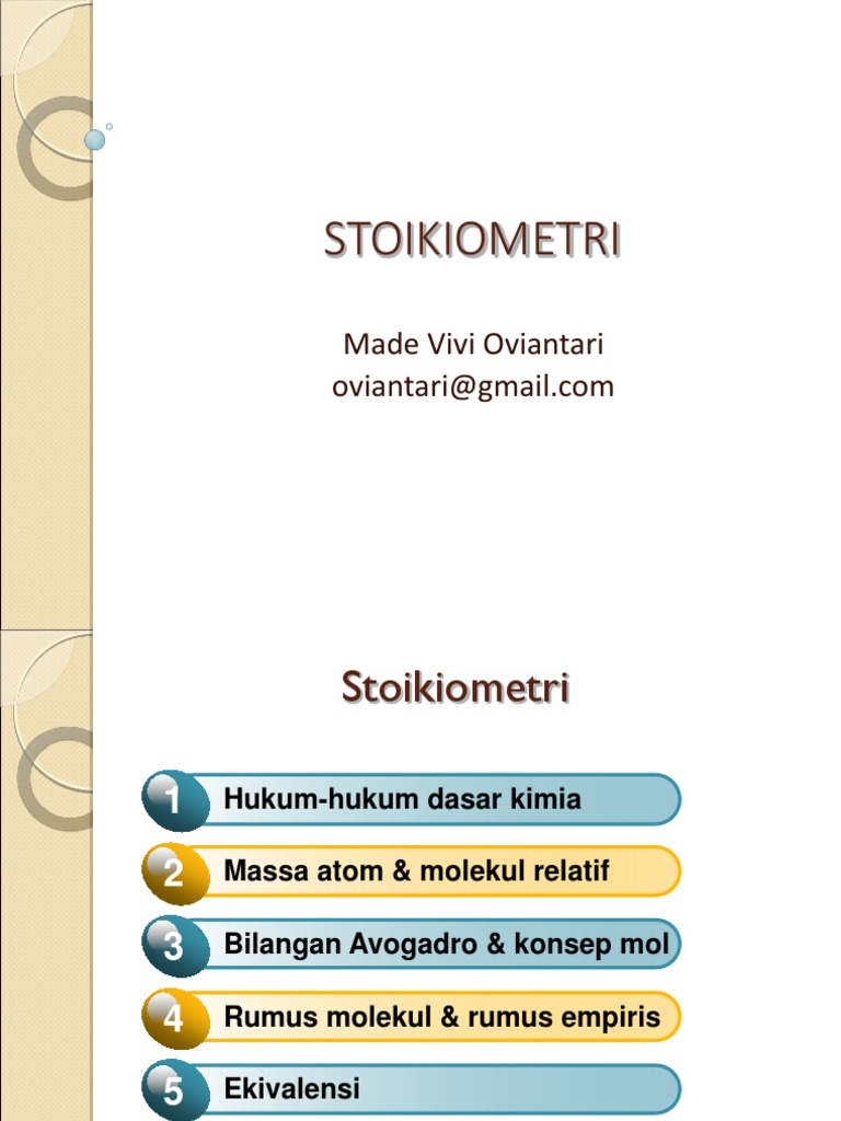 Stokiometri