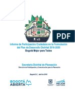Informe Planeacion Localidad 12
