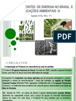 As Fontes de Energia No Brasil e Implicações III