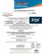 Certificado 02433F A1100 Bif y Trif Directo PDF