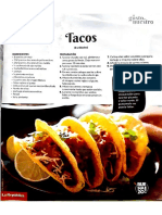 Receta de Tacos