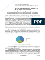 Analysis and Design of Parabolic Trough PDF