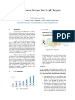 Convolutional Neural Network Report