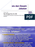 Analisis Jabatan