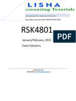 Rsk4801 Janfeb 2015 Solutions