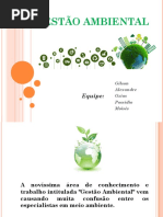 Apresentação Grupo 1-Gestão Ambiental