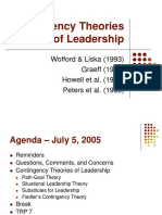 July 5 Contingency Leadership