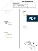 EXAMEN MENSUAL DE RAZONAMIENTO MATEMATICO 5to