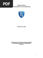 PRIMERA ENTREGA Responsabilidad Social