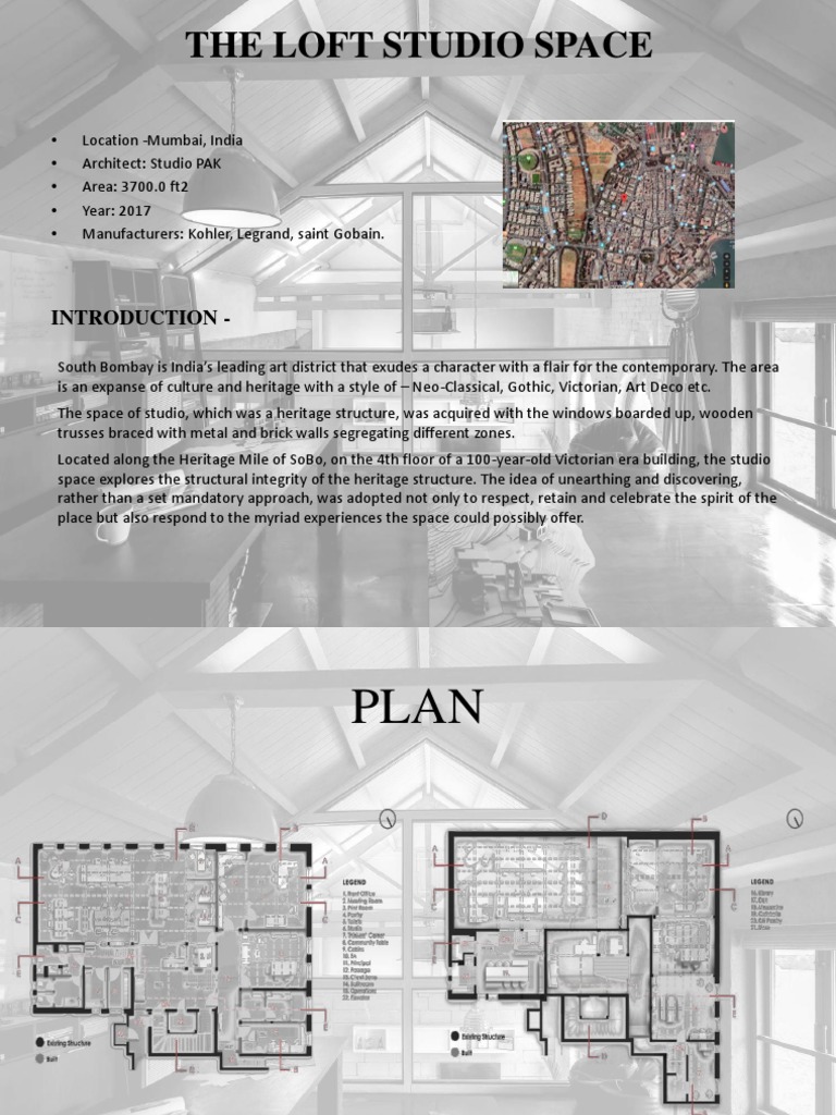 Heritage Loft Studio for Creatives | PDF | Space | Brick