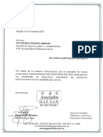 Carta Aceptacion Propuesta G&G