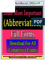 Some Most Important Abbreviation Full Form For Competitive Exams Ilovepdf Compressed PDF