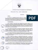 DIRECTIVA MENORES 8 UIT OSCE - Aprobac - Direct - 003-SGE - 8 - UITs PDF