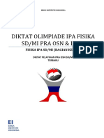 Diktat Olimpiade IPA SD-MI Pra OSN dan IMSO -Fisika II- - Erick Institute -www.defantri.com-