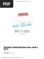 Kris Gethin 12-Week Daily Video Trainer - Week 1 - Day 1! PDF