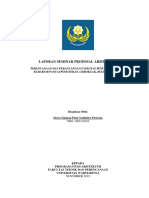 Laporan Seminar Proposal Arsitektur B2 PDF