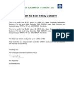 Certificate IP67
