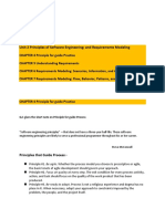 Unit 2 Principles of Software Engineering AND UNIT 3