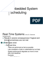Embedded System Scheduling