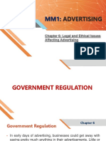 MM1 ADVERTISING Chapter 6 Legal and Ethical Issues Affecting Advertising
