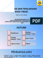 Diagnosis Dan Tatalaksana Kista Tiroid