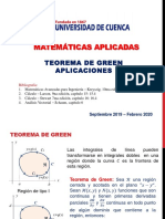 Teorema de Green y sus aplicaciones en matemáticas y cálculo