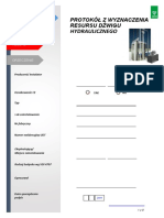 Protokół Dźwig Hydrauliczny v-1h PDF