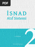 ISNAD Atif Sistemi 2.Edisyon