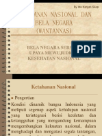 KETAHANAN NASIONAL (Bela Negara Sebagai Upaya Mewujudkan Kesehatan Nasional)