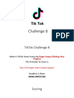 Tiktok Challenge 8 Speec Communication