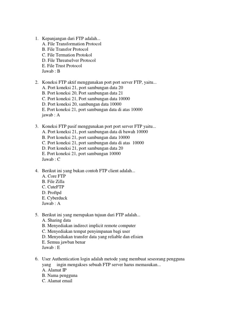 Soal Asj Kelas 12 2019