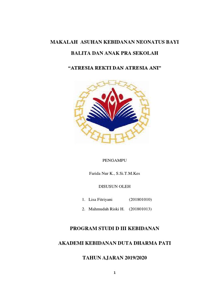 Atresia Rekti dan Ani pada Neonatus | PDF