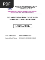 Vlsi Design Lab Manual