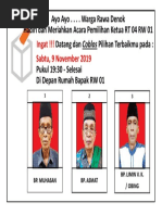 Formulir Biodata Calon Ketua Rt 04 Rw 01 Docx