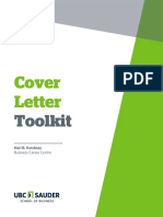 Toolkit Cover Letter