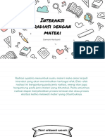 Interaksi Radiasi Dengan Materi