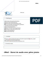 JMail - Envoi de Mails Avec Pièce Jointe PDF