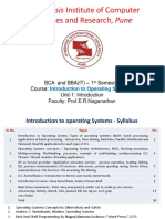 BCA BBA(IT) 1st Sem OS Intro