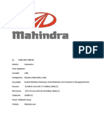 Mahindra Annual Reports