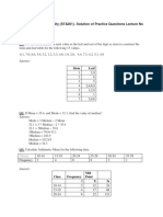 Statistics and Probability Questions6-10