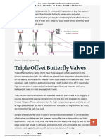 Zero, Double or Triple Offset Butterfly Valve - Key Differences - BVC