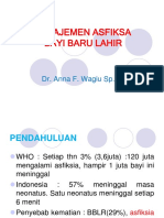 Manajemen Aspiksia Bayi Baru Lahir